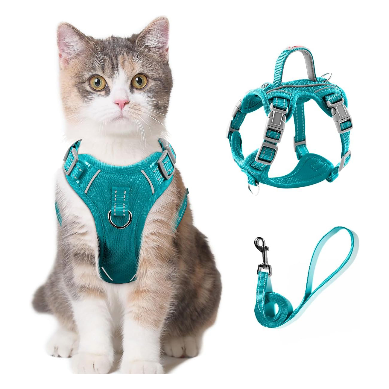 BarkBay Cat Harness and Leash Set