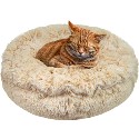 Bessie + Barnie Luxury Lily Pod Pillow Cat Bed