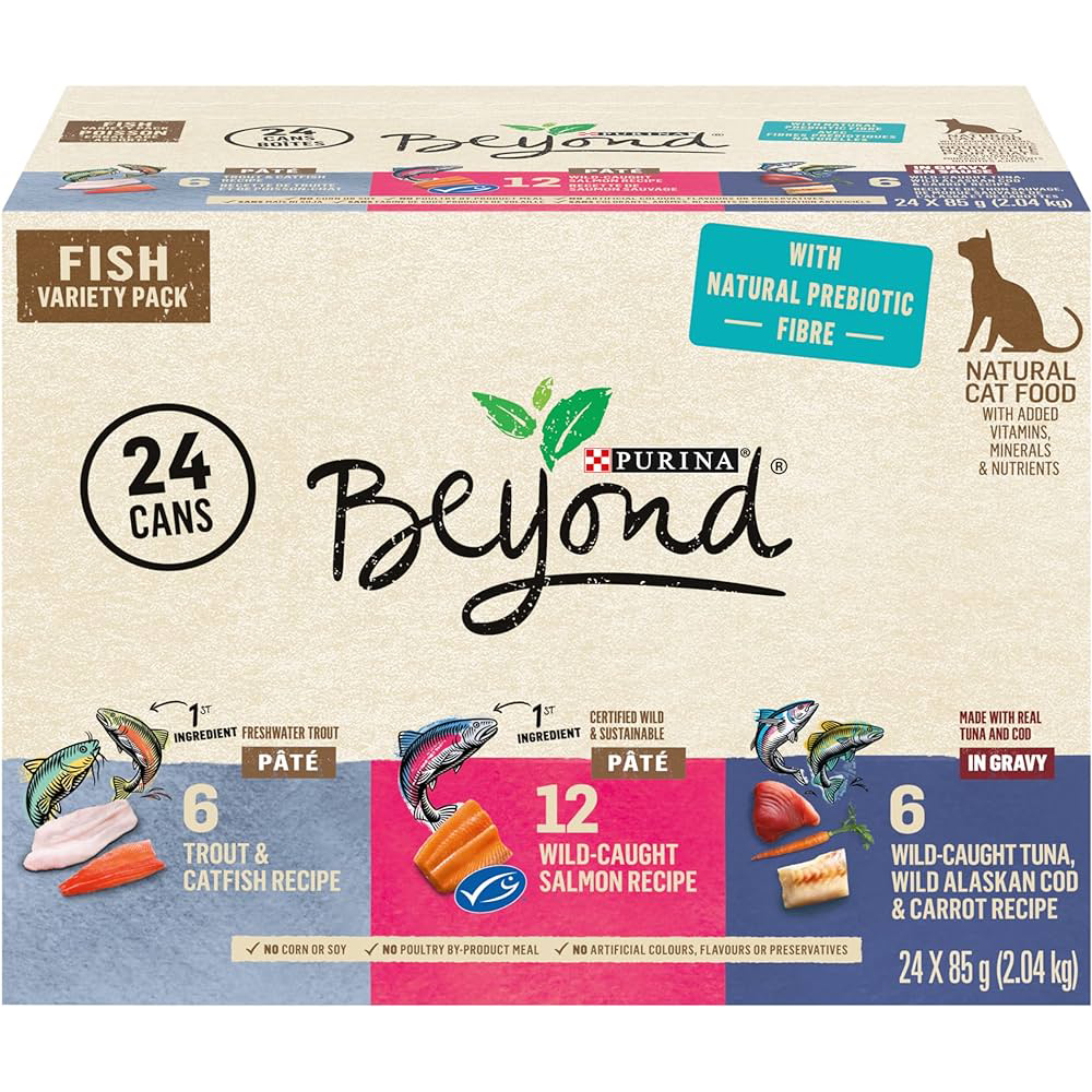 Beyond Fish Wet Cat Food Variety Pack