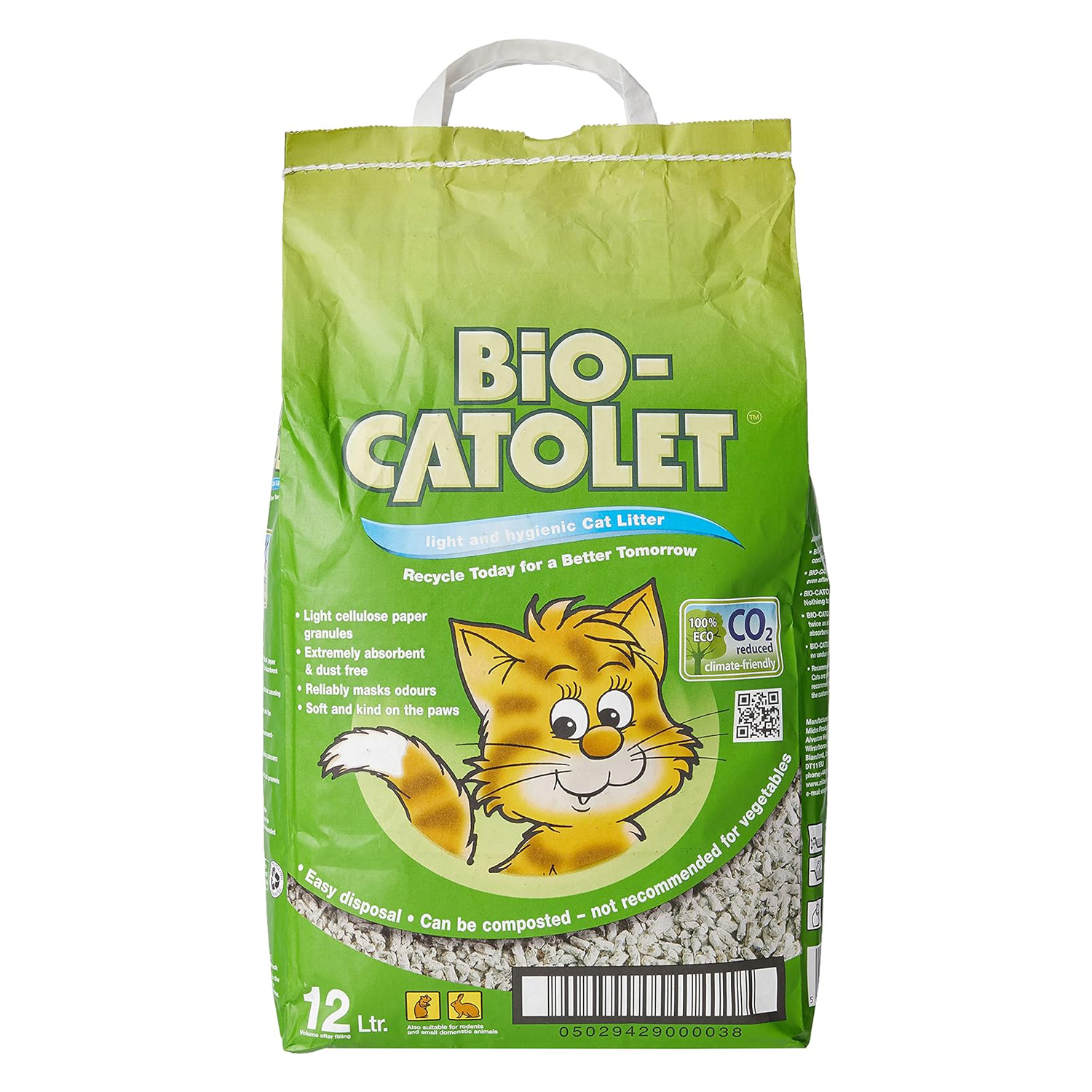 Bio-Catolet Light & Hygienic Recycled Paper Granules Cat Litter
