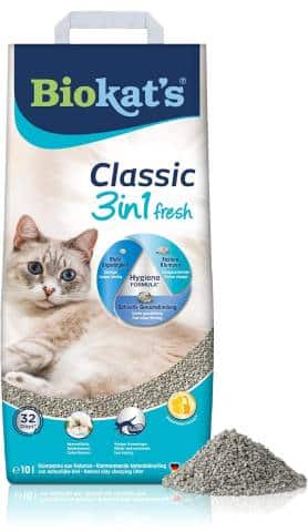 Biokat’s Classic Fresh 3-in-1 Clumping Cat Litter