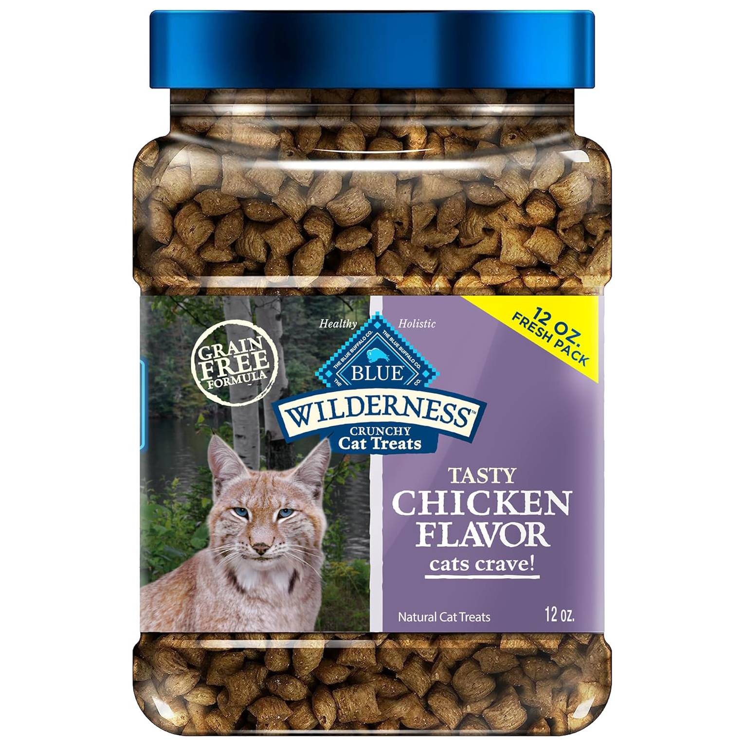 Blue Buffalo Wilderness Crunchy Cat Treats