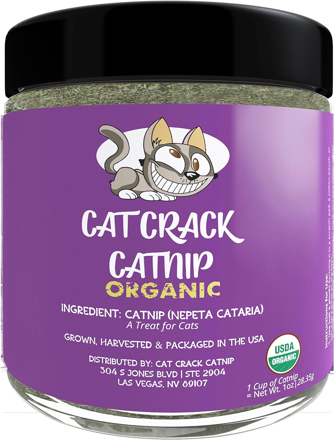 Cat Crack Organic Catnip