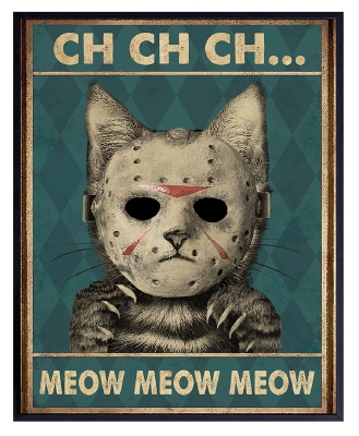Cat Friday the 13th Poster
