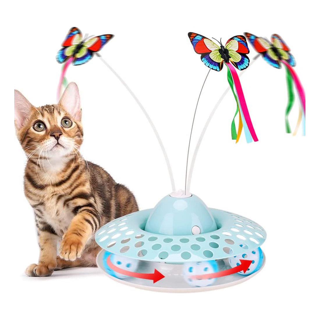 Cat Toys Interactive Kitten Toy for Indoor Cats