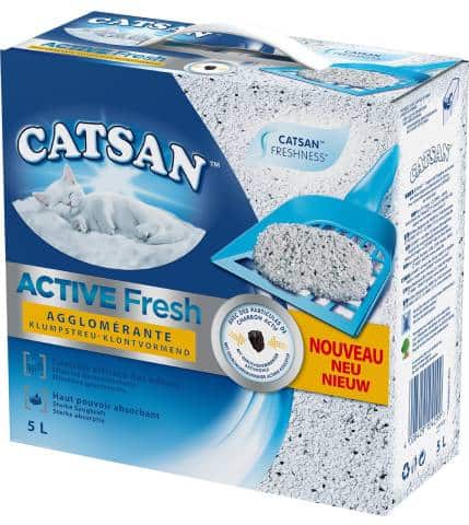 CatSAN Active Fresh Clumping Mineral Cat Litter