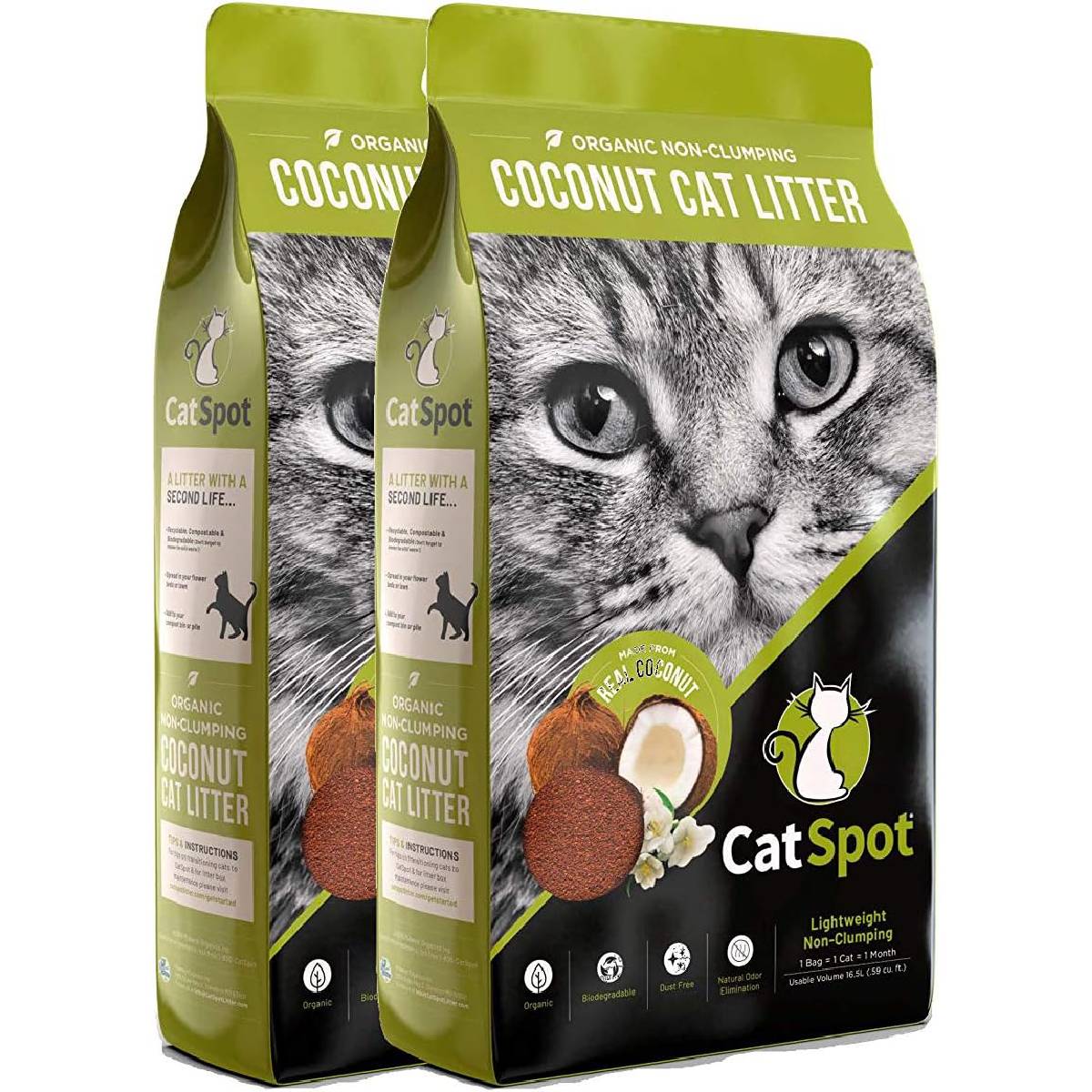 CatSpot Litter Coconut Non-Clumping Formula