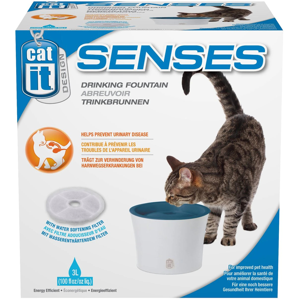 Catit Design Senses Plastic Drinking Fountain