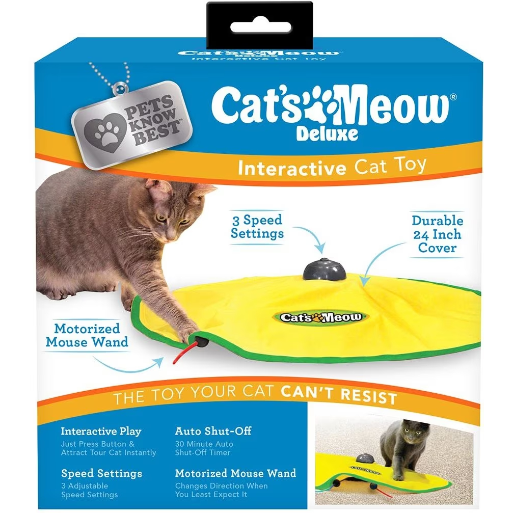 Cat’s Meow Motorized Chaser Interactive Toy for Cats