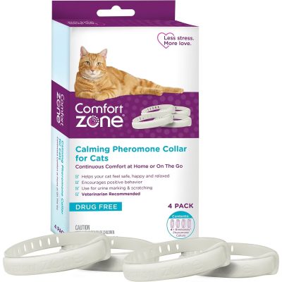 Comfort Zone Calming Pheromone Breakaway Cat Collar 2024