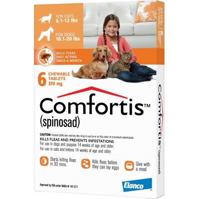 Comfortis Chewable Tablets for Dogs & Cats