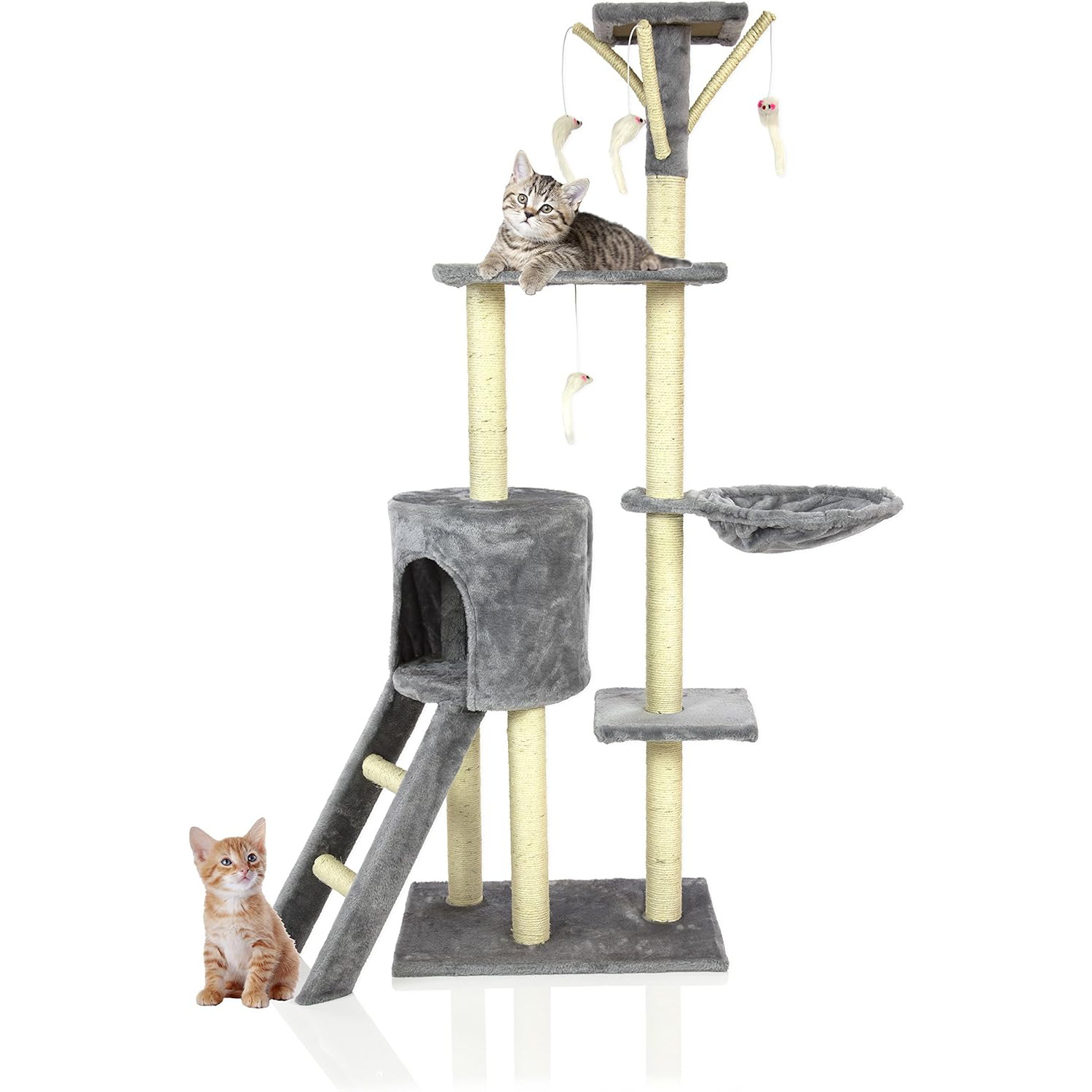 Cozy Pet Deluxe Multi Level Cat Tree Scratcher Activity Centre new