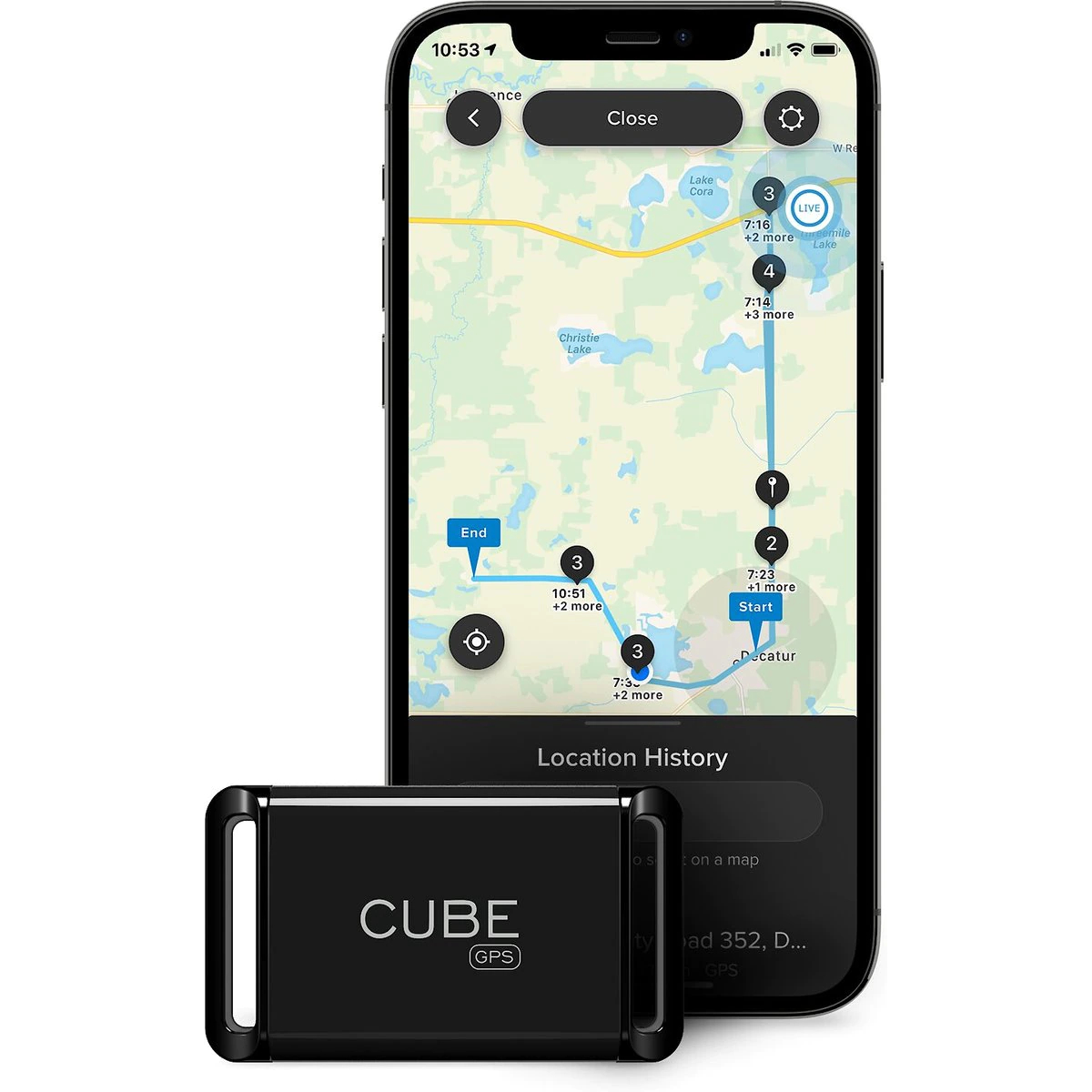 Cube Real Time GPS Cat Tracker