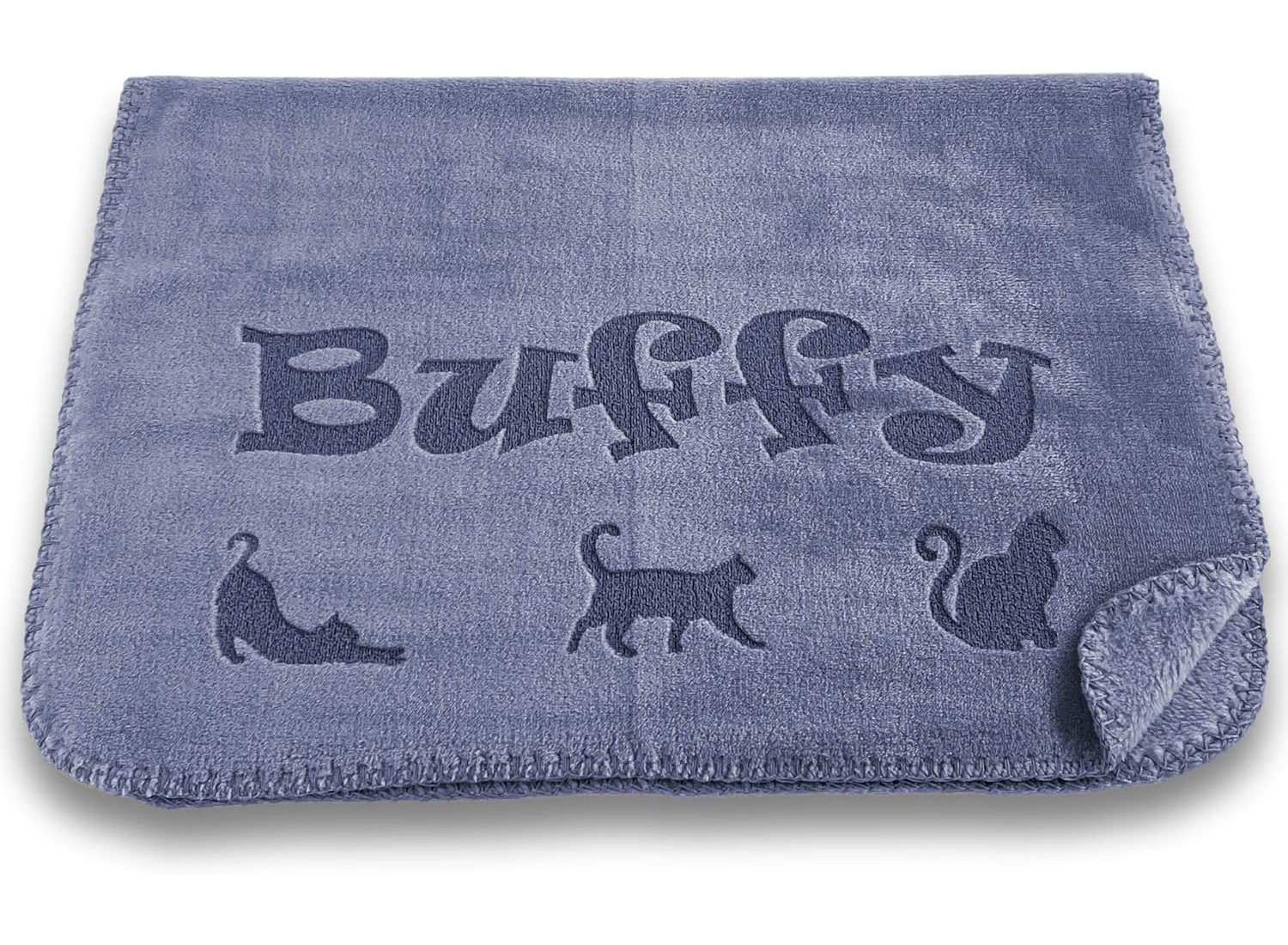 Custom Catch Personalized Small Cat Bed Blanket Gift for Indoor Cats