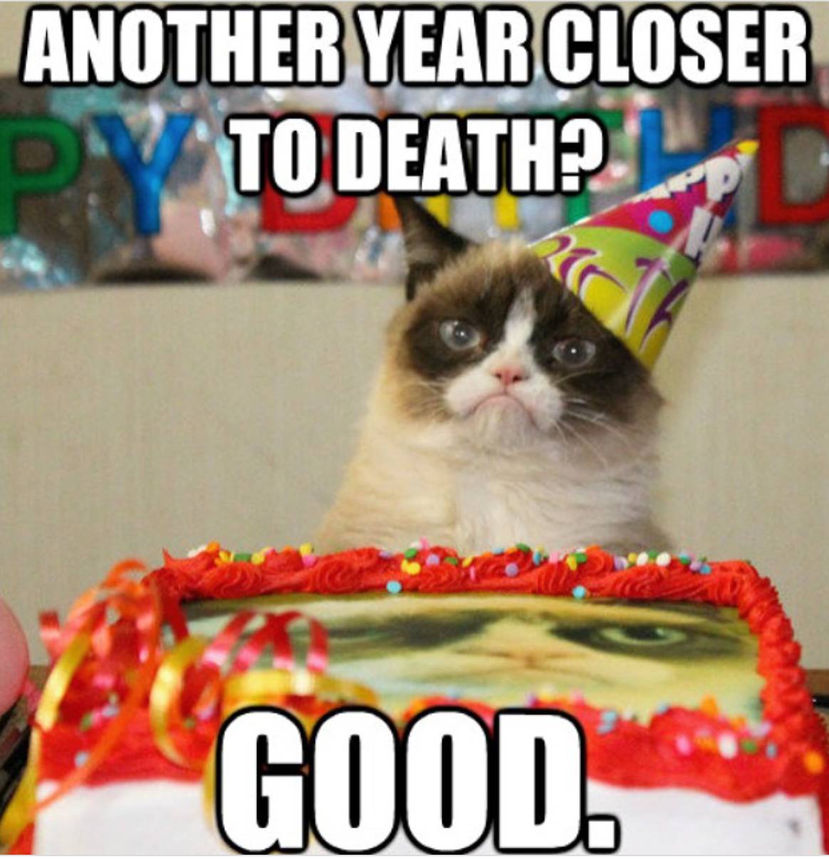 Depressed Birthday