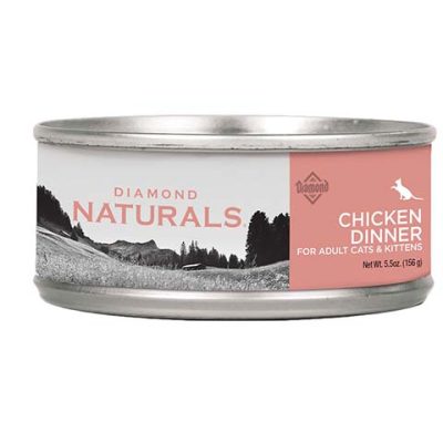 Diamond Naturals Chicken Dinner Adult & Kitten Canned Cat Food