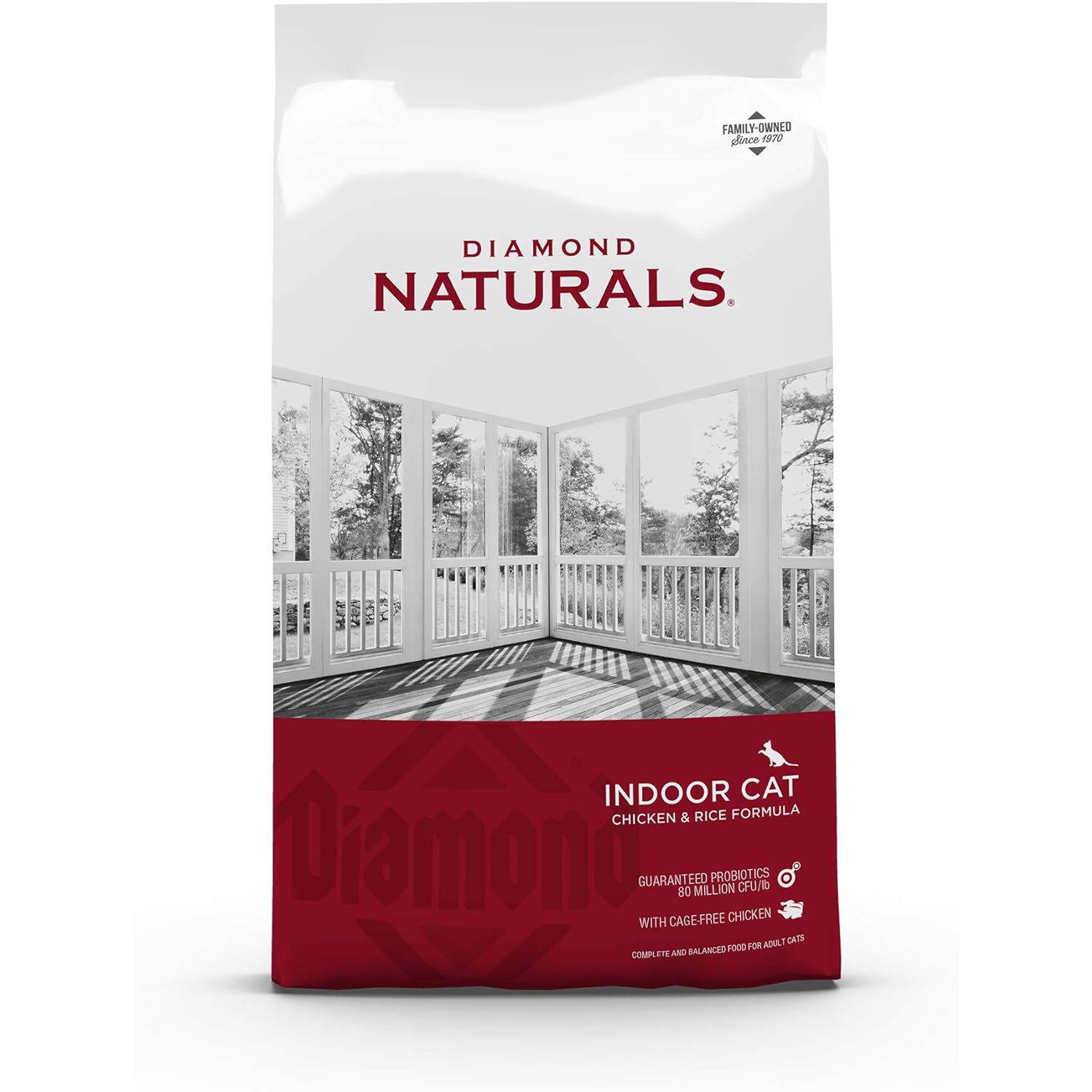 Diamond Naturals Premium Real Meat Recipe Dry Indoor Cat Food with Protein New