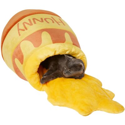 Disney Winnie the Pooh Honey Pot Covered Cat Bed