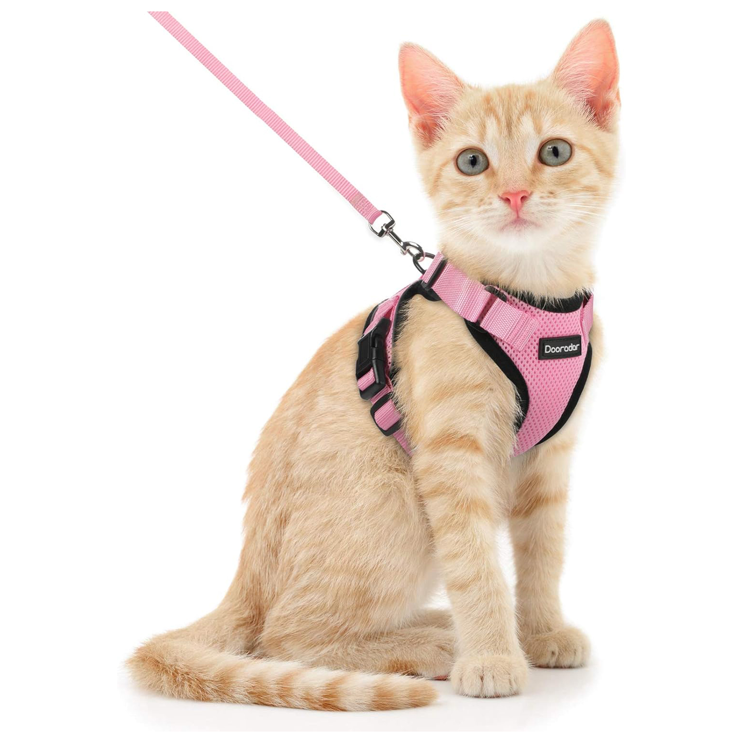 Dooradar Cat Harness and Leash Set