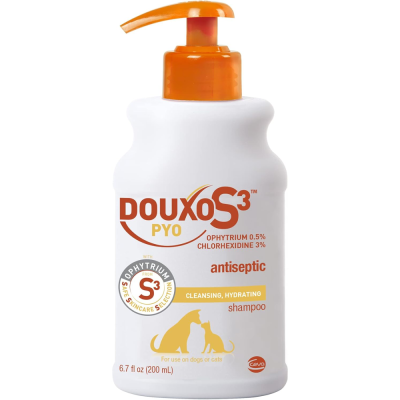 Douxo S3 PYO Antiseptic Antifungal Chlorhexidine Cat Shampoo