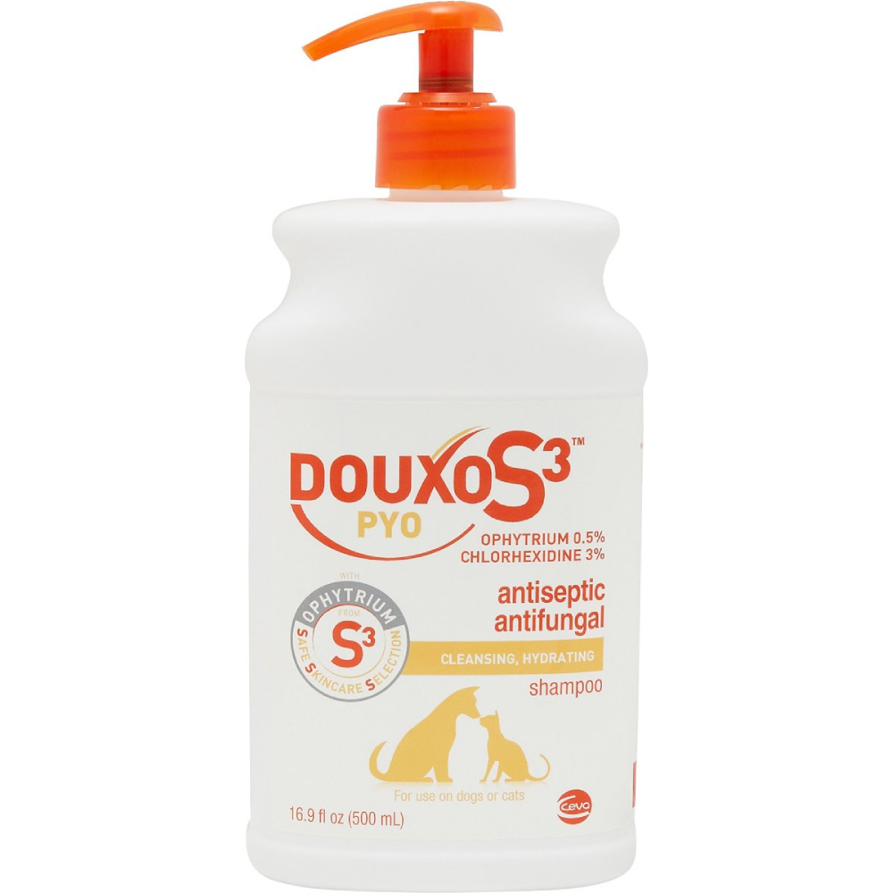 Douxo S3 PYO Antiseptic Antifungal Chlorhexidine Dog & Cat Shampoo