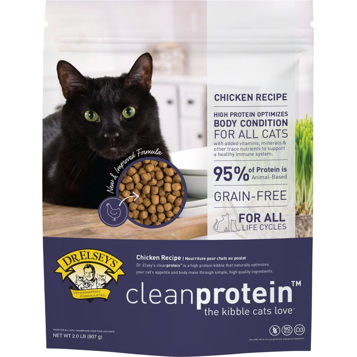 Dr. Elsey's CleanProtein Grain-Free Dry Cat Food