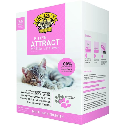 Dr. Elsey's Kitten Attract Clumping Clay Cat Litter