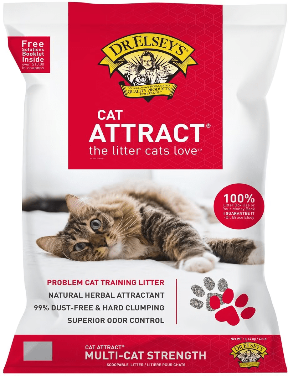 Dr. Elseys Precious Cat Attract Unscented Clumping Clay Cat Litter