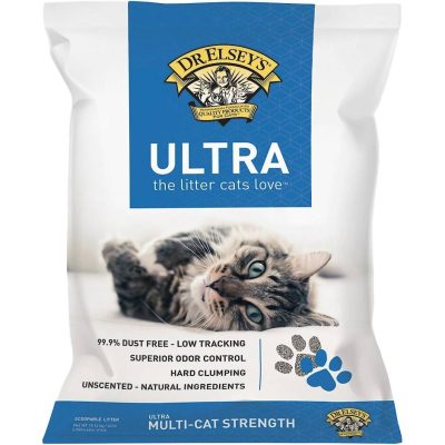 Dr. Elsey's Precious Cat Ultra Unscented Clumping Clay Cat Litter