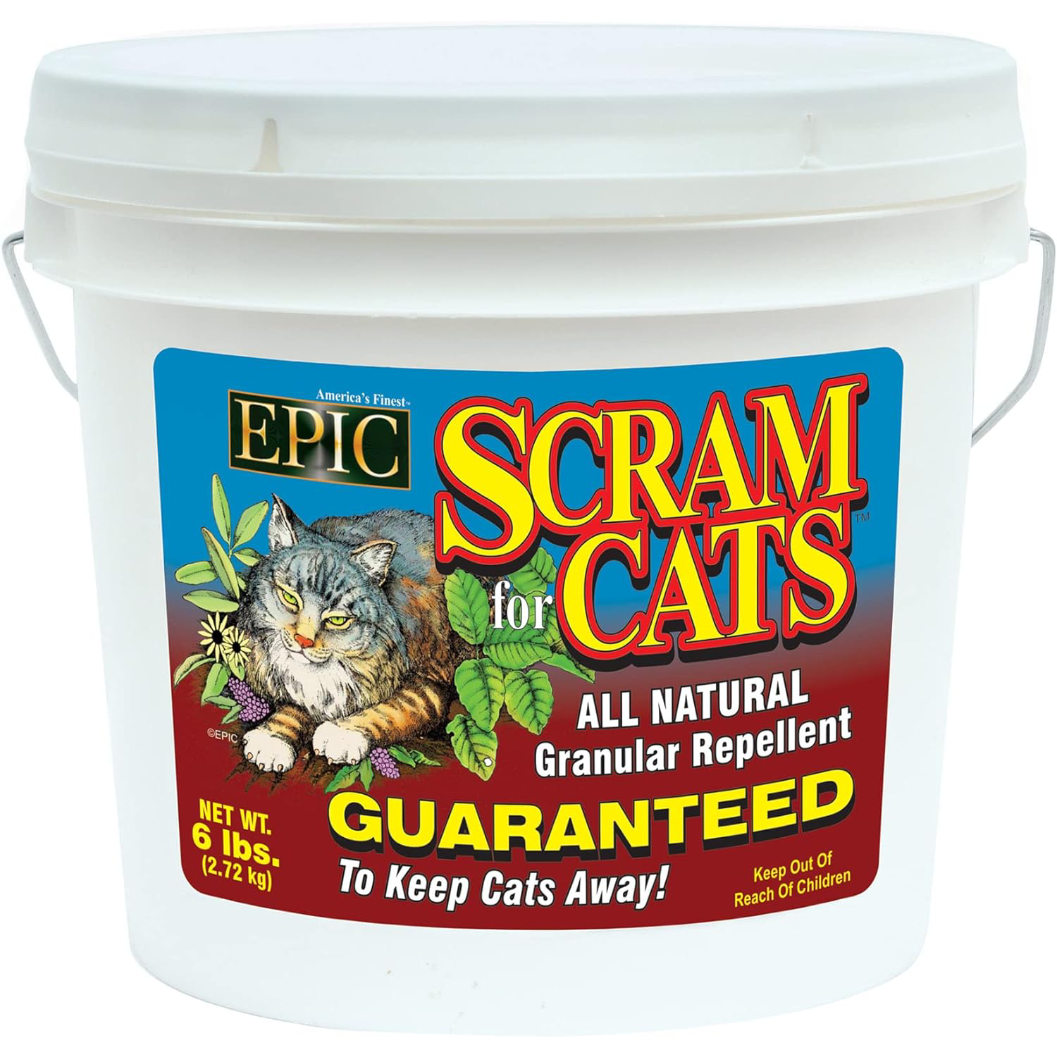 EPIC Scram for Cats Organic Natural Granular Animal Repellent