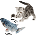 Electric Dancing Fish Catnip Toy