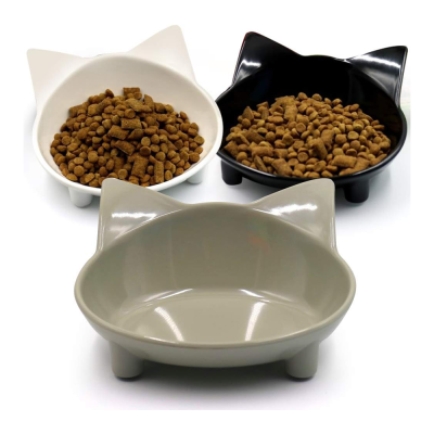 Emlstyle Anti-Slip Cat Food Bowl