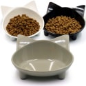 Emlstyle Anti-Slip Cat Food Bowl