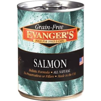 Grain-Free Salmon Canned Dog & Cat Food Supplement
