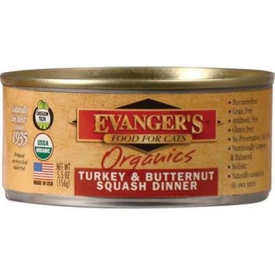 Organics Turkey & Butternut Squash Dinner Canned Cat Food