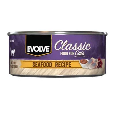 Evolve Classic Seafood Recipe Canned Cat Food