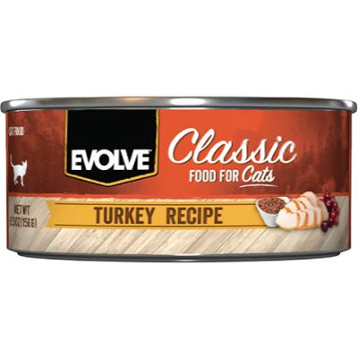 Evolve Classic Turkey Recipe Canned Cat Food