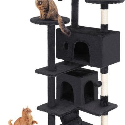 FDW 54-Inch Multi-Level Cat Tree Tower