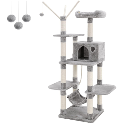 SONGMICS Cat Tree Cat Scratcher