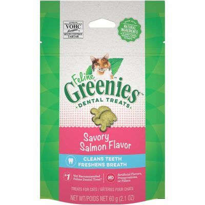 Greenies Feline Salmon Dental Cat Treats