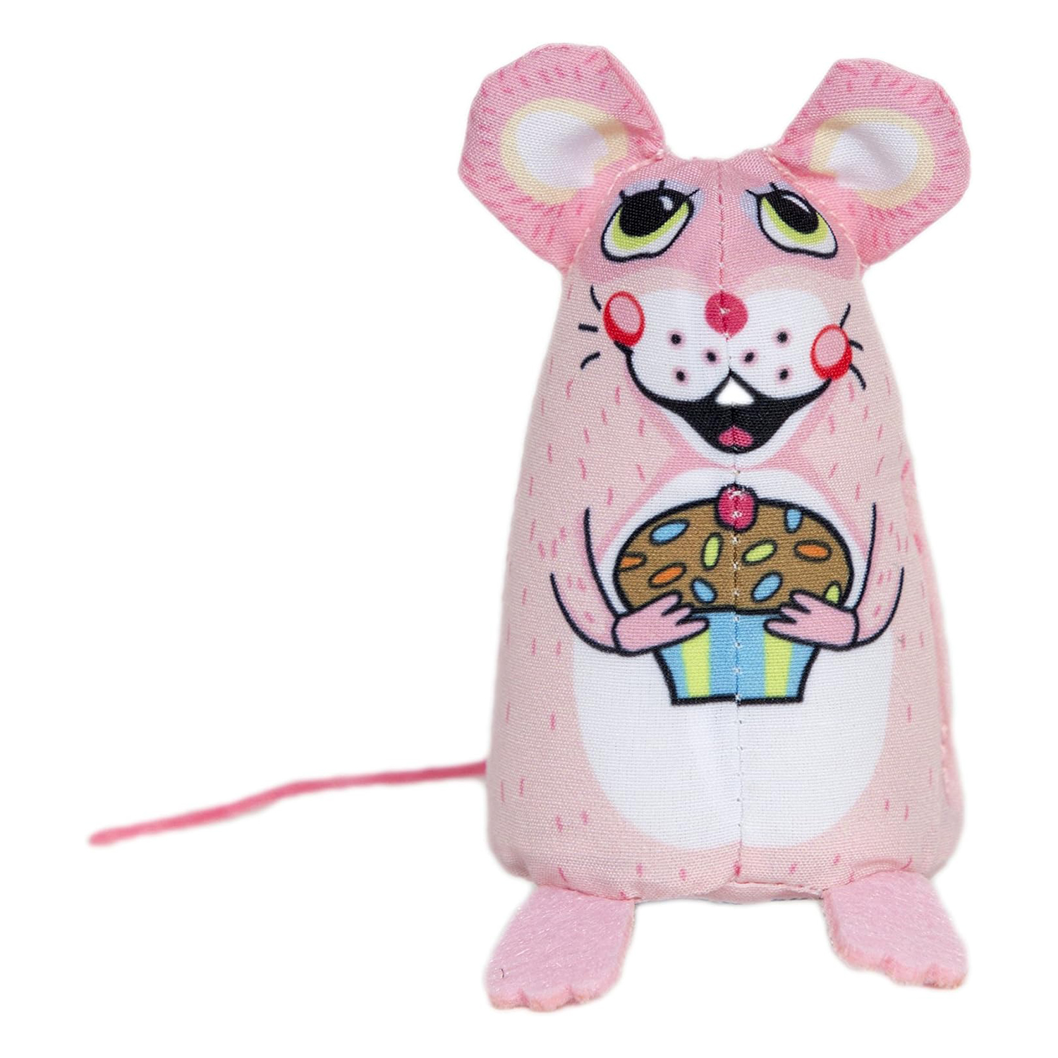 FUZZU Sweet Baby Mice, Mouse Cat Toy in with Organic Catnip
