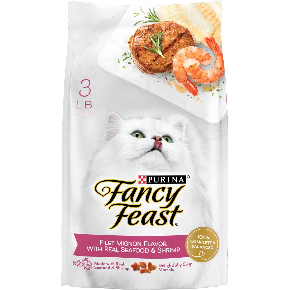 Fancy Feast Gourmet Filet Mignon & Real Seafood & Shrimp