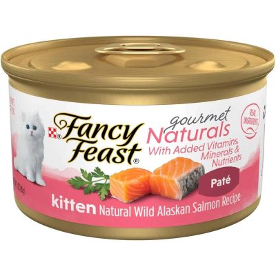 Fancy Feast Gourmet Naturals Grain-Free Pate Kitten Canned Cat Food