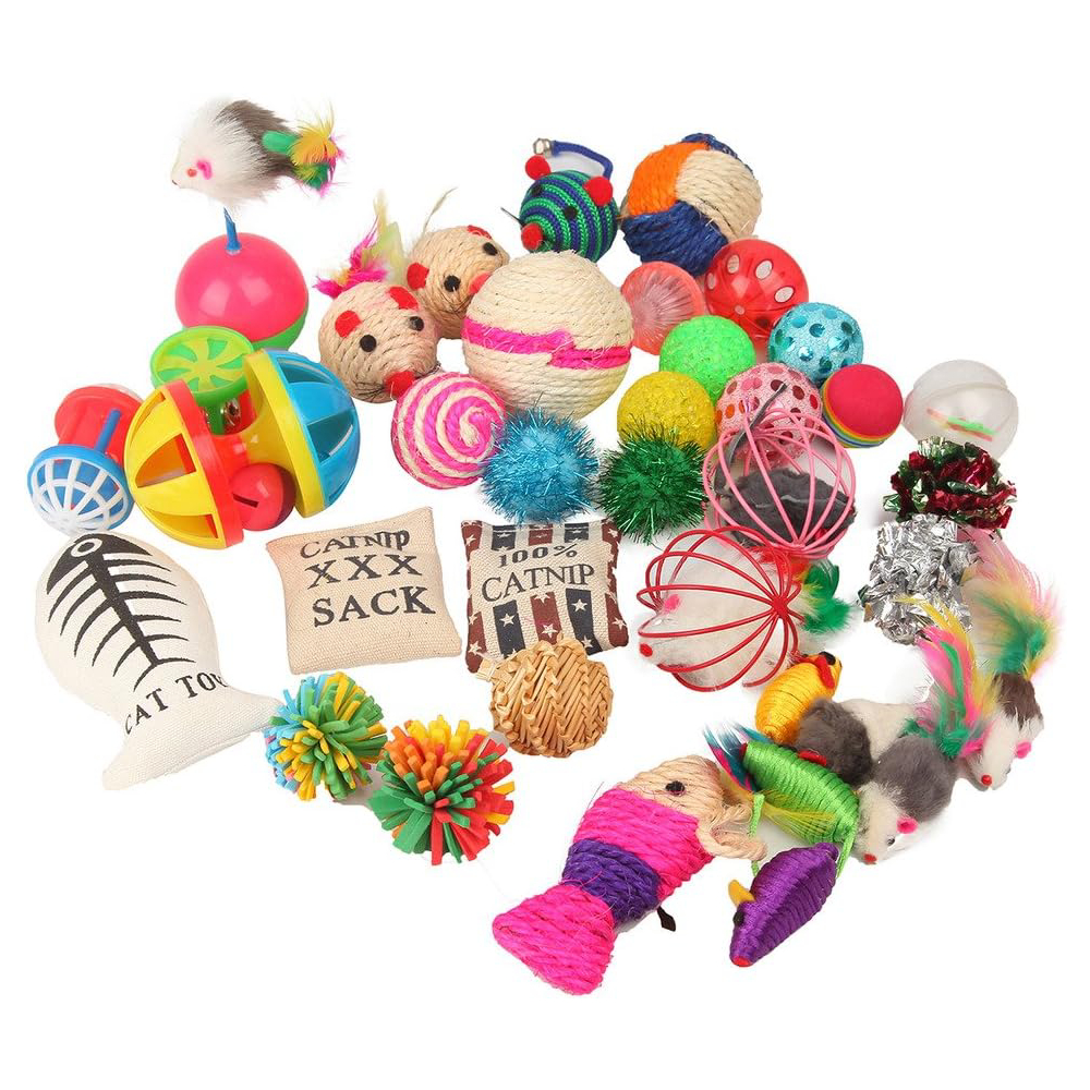 Fashion_s Talk Cat Toys Variety Pack for Kitty New