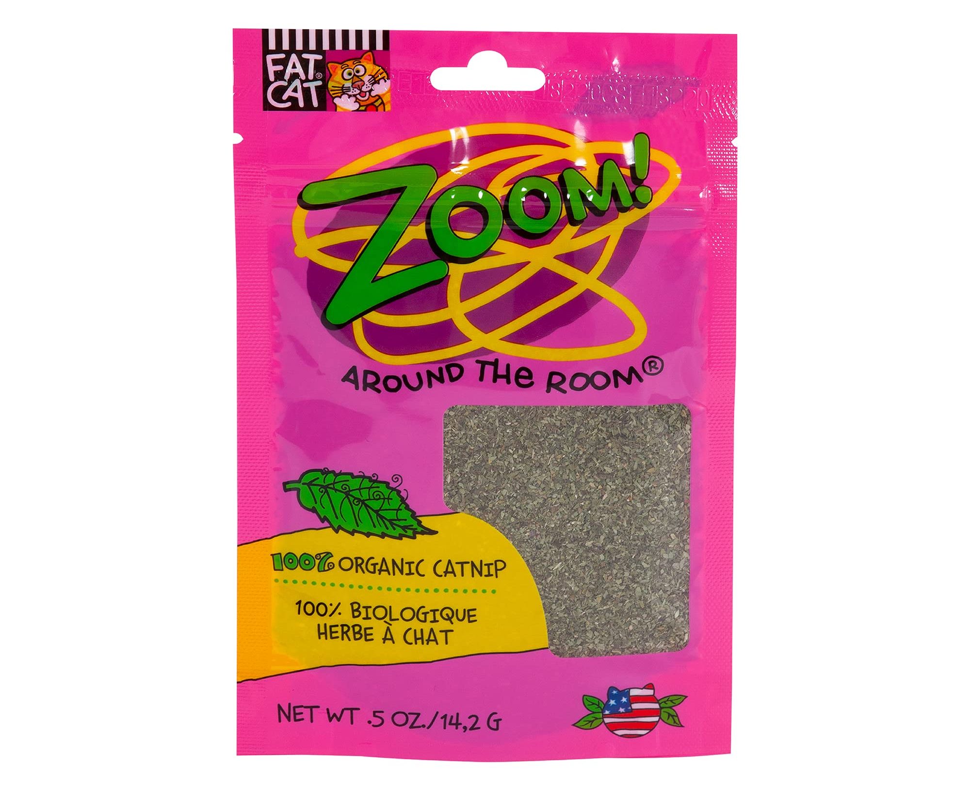 Fat Cat Zoom Around The Room Organic Catnip