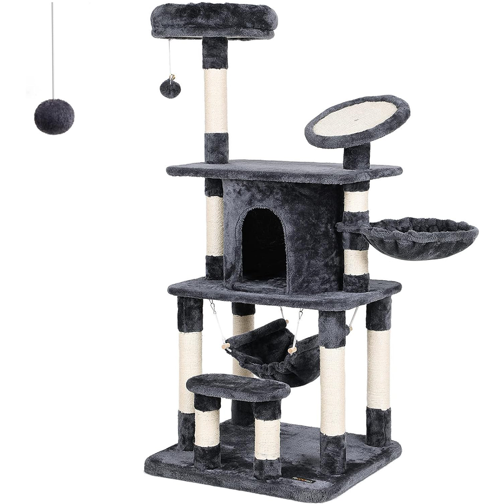 Feandrea Cat Tree Multi-Level Cat Play House