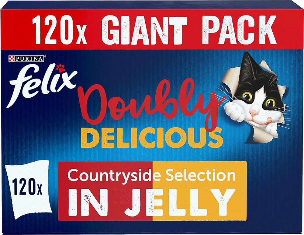 Felix Doubly Delicious Meat Cat Food