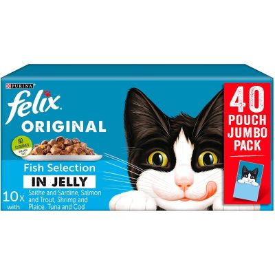 Felix Original Fish Selection in Jelly