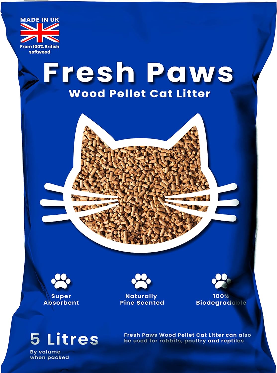 Fresh Paws Premium Wood Pellet Cat Litter