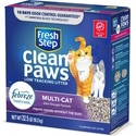 Fresh Step Clean Paws Multi-Cat Scented Clumping Clay Cat Litter